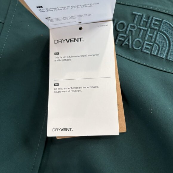 The North Face Expedition Mcmurdo 700 Down Parka Coat XXL Ponderosa Green NWT - Picture 14 of 16